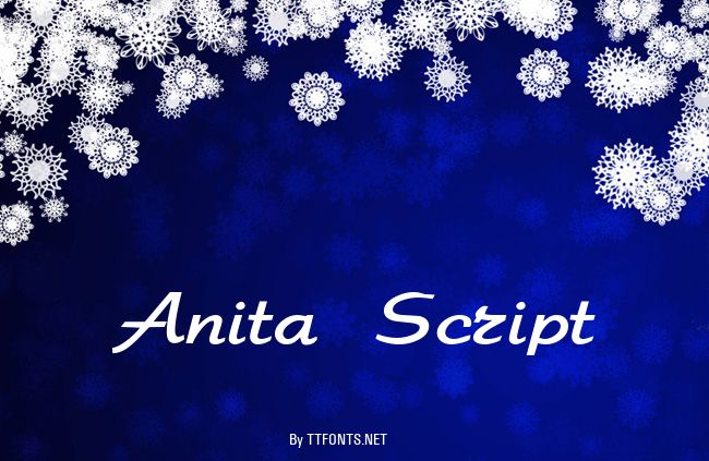 Anita Script example